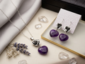 Set Rosa Amatista – Plata 950