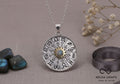 Collar Calendario Zodiacal | Plata 950 y Oro 18K